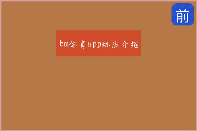 bm体育app玩法介绍